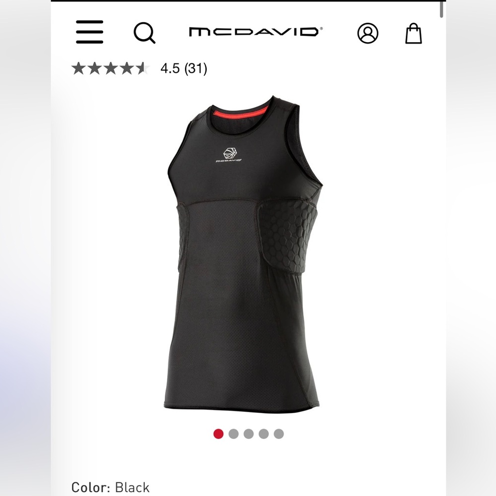 Mens basketball compression tank - HEX® BASKETBALL TANK 3-PAD